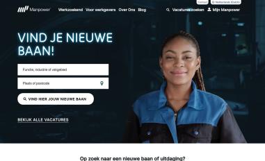 Schermafbeelding van manpower.nl