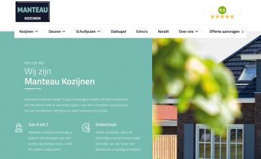 Schermafbeelding van manteaukozijnen.nl