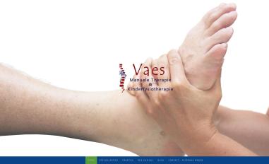 Schermafbeelding van manueletherapievaes.nl