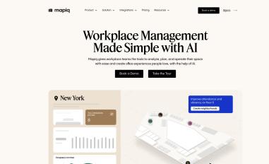 Schermafbeelding van mapiq.com