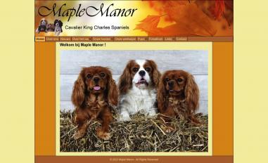 Schermafbeelding van maplemanor.nl