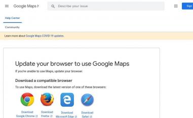 Schermafbeelding van maps.google.com.bz