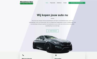 Schermafbeelding van maradonnacars.be