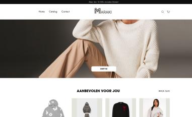 Schermafbeelding van maraki.nl