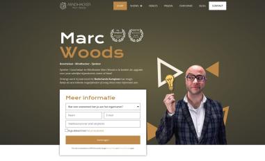 Schermafbeelding van marcwoods.nl