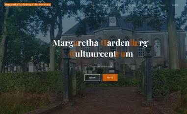 Schermafbeelding van margarethahardenbergcultuurcentrum.nl