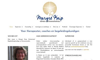 Schermafbeelding van margreknip.nl