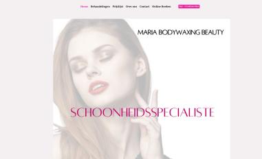 Schermafbeelding van mariabodywaxingbeauty.com