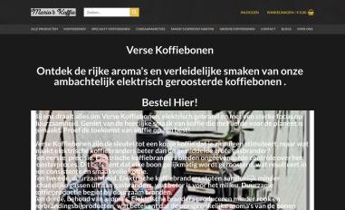Schermafbeelding van marioskoffie.nl