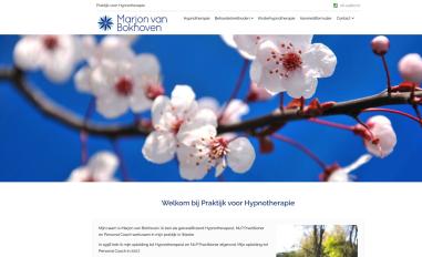 Schermafbeelding van marjonvanbokhoven.nl
