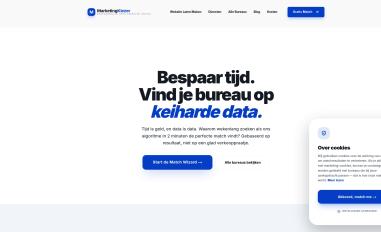 Schermafbeelding van marketingkiezer.nl