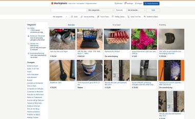 Schermafbeelding van marktplaats.nl