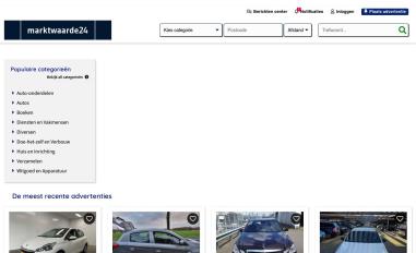 Schermafbeelding van marktwaarde24.nl