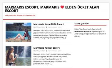 Schermafbeelding van marmarisescortesc.com