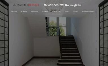 Schermafbeelding van marmer-herstel.nl