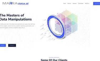 Schermafbeelding van marradata.ai