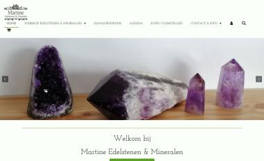Schermafbeelding van martine-edelstenen.nl