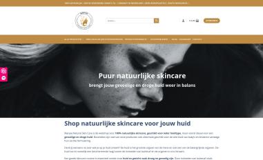 Schermafbeelding van maryvenaturalskincare.nl