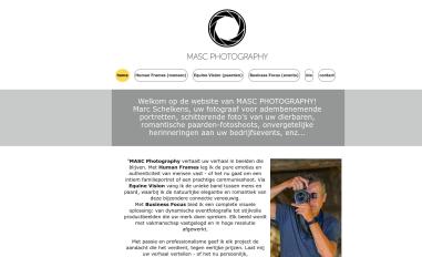 Schermafbeelding van mascphotography.net
