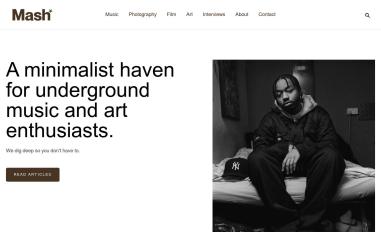 Schermafbeelding van mashblog.eu