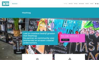 Schermafbeelding van mashtag.nl