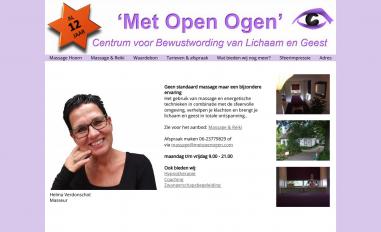 Schermafbeelding van massagehoorn.com