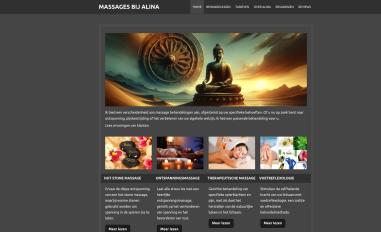 Schermafbeelding van massagesbijalina.nl