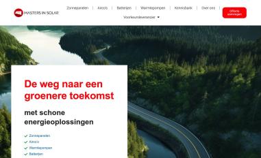 Schermafbeelding van mastersinsolar.nl