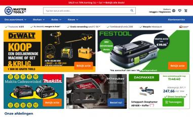 Schermafbeelding van mastertools.nl
