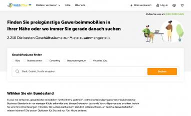 Schermafbeelding van matchoffice.de