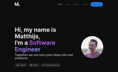 Schermafbeelding van matthijs.cz