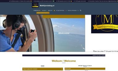 Schermafbeelding van matthijsreisblog.nl