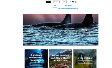 Schermafbeelding van mauricevanmunster.nl