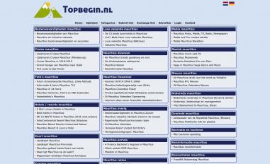 Schermafbeelding van mauritius.topbegin.nl