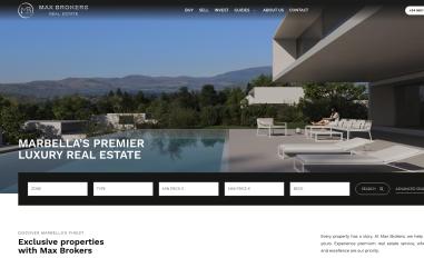 Schermafbeelding van maxbrokers.es