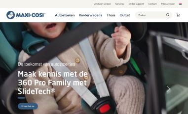 Schermafbeelding van maxi-cosi.nl