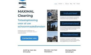 Schermafbeelding van maximalcleaning.be