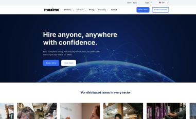 Schermafbeelding van maximeworks.com