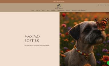 Schermafbeelding van maximoboetiek.be