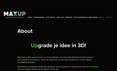 Schermafbeelding van maxup.nl