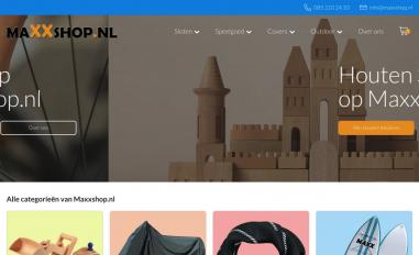 Schermafbeelding van maxxshop.nl