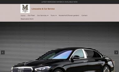 Schermafbeelding van maybachamsterdamlimo.com