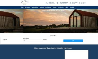 Schermafbeelding van mazowo.nl