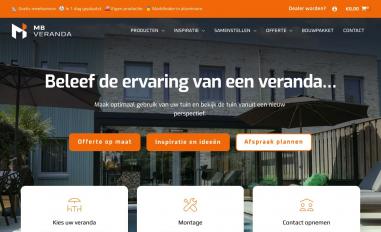 Schermafbeelding van mbveranda.nl