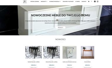 Schermafbeelding van mc-meble.pl