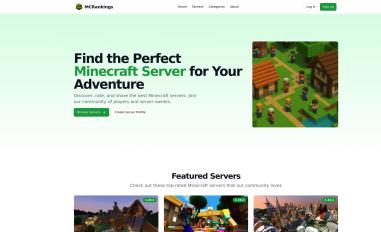 Schermafbeelding van mcrankings.com