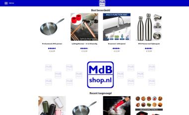 Schermafbeelding van mdbshop.nl