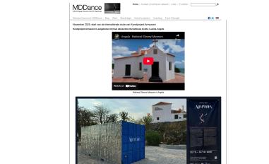 Schermafbeelding van mddance.nl