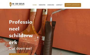 Schermafbeelding van mdegeusschilderwerken.nl