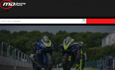 Schermafbeelding van mdracingparts.nl